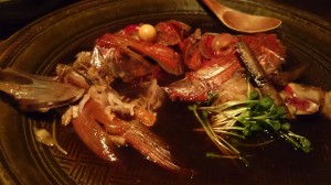 恵比寿の福笑という居酒屋で食べた金目の煮付