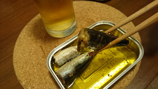 一口サイズで鰯のうまみがおいしい